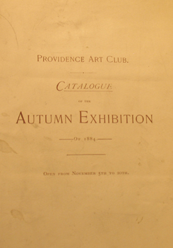 THUMBNAIL 1884, November 5-20, Catalogue of the Autumn Exhibition