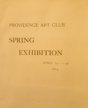 THUMBNAIL - 1885, April 14-28, Spring Exhibition